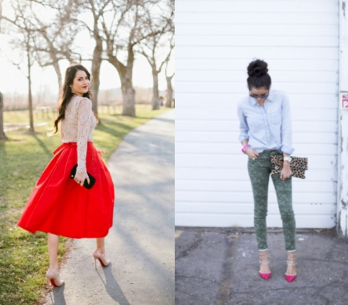 Pink Peonies: Το κορίτσι της διπλανής πόρτας σε street style ιστορίες