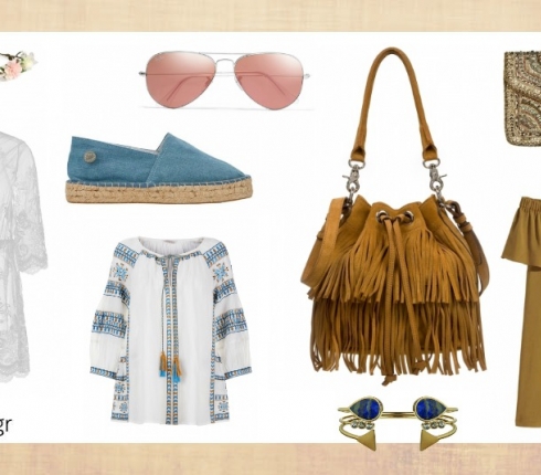 Μόδα Καλοκαίρι 2016 : Summer vibes - Απόκτησε τα must-have του boho - chic look 