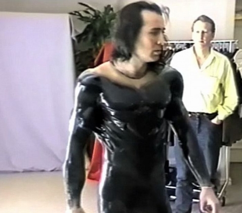 Nicolas Cage: Για πρώτη φορά με την στολή του Superman! (video)