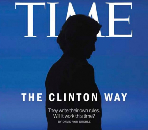 Παγκόσμιος σάλος με το εξώφυλλο του Time: Έβαλαν κέρατα στην Hillary Clinton 