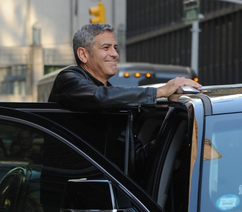 O George Clooney στο συγκινητικό τελευταίο Late Show του David Letterman