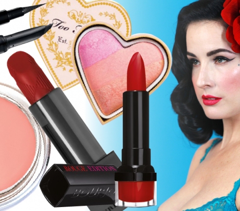 Το χαρακτηριστικό μακιγιάζ της Dita Von Teese που θα λατρέψεις