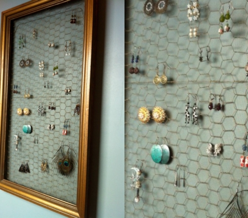 DIY: Φτιάξε μονη σου το τέλειο vintage stand για τα σκουλαρίκια σου