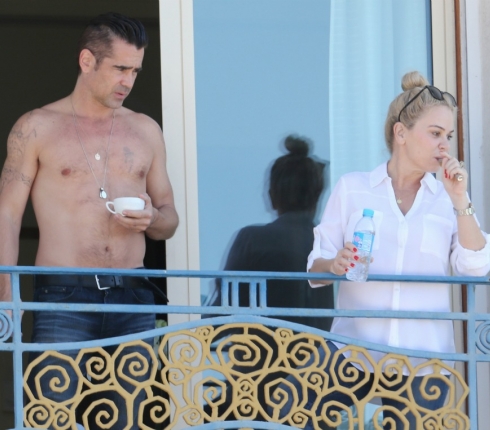 Colin Farrell: Ξεκουράζεται σε ξενοδοχείο στις Κάννες μετά την προβολή της ταινίας The Lobster