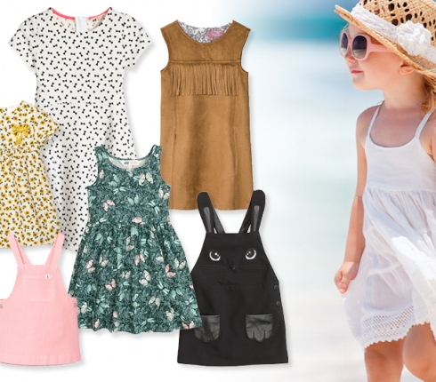 Καλοκαιρινά φορέματα : 15 girly σχέδια για τις μικρές μας πριγκίπισσες