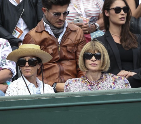 Roland Garros: H Anna Wintour βλέπει και τένις!