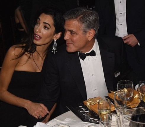 Golden Globes: Η ερωτική εξομολόγηση on stage του George Clooney στην Amal Alamuddin