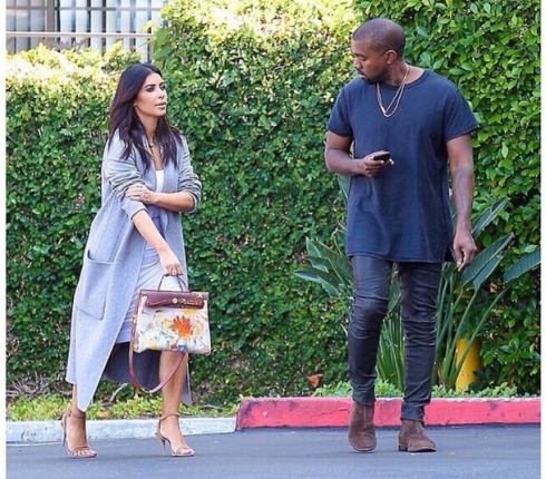 H Birkin Bag της Kim Kardashian γέμισε με ζωγραφιές της North και εεεμ… μήπως μας θυμίζει κάτι αυτό;