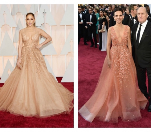 Συμβαίνει και στις διάσημες! Η J.Lo και η γυναίκα του Robert Duvall φόρεσαν το ίδιο φόρεμα