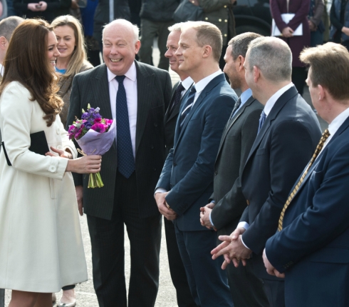 Kate Middleton: Η Δούκισσα στα γυρίσματα της σειράς Downton Abbey