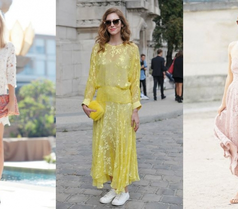 Lace dress : H δαντέλα το καλοκαίρι είναι για τα cool κορίτσια (ρεπορτάζ αγοράς)