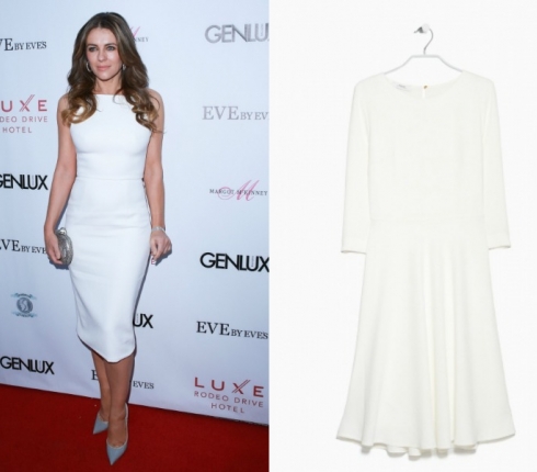 Elizabeth Hurley: Αποθεώνει το Little White Dress! Θέλουμε να το φορέσουμε τώρα 