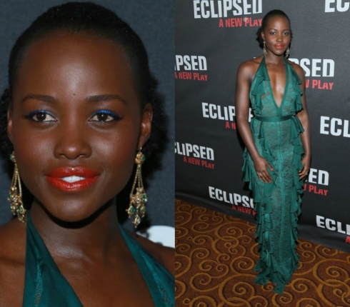 Red Carpet Report: Η Lupita Nyongo φοράει το πιο hot χρώμα στα χείλη της! 