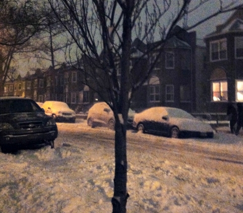 Τρομερή χιονόπτωση στη NY: Η Ματίνα Δεμελή φωτογραφίζει για το followme! 