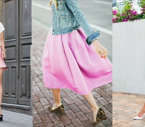 Pink skirt - 7+1 τρόποι να φορέσεις την ροζ φούστα 