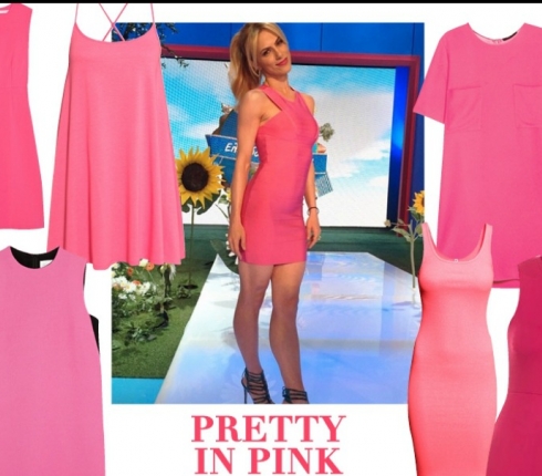 Pretty in pink : H Ντορέττα Παπαδημητρίου ποντάρει στο ροζ φόρεμα και κερδίζει