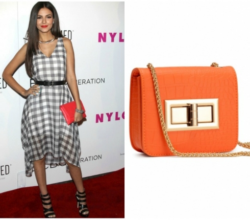 Δώσε μια ευκαιρία στο καρό φόρεμα όπως η Victoria Justice