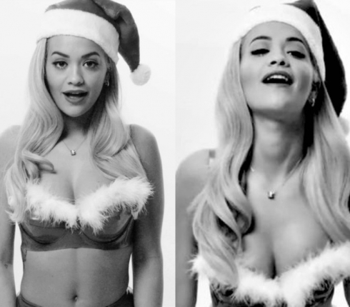 Η Rita Ora στα πιο σέξι κάλαντα των φετινών Χριστουγέννων! Γιατί όχι; 