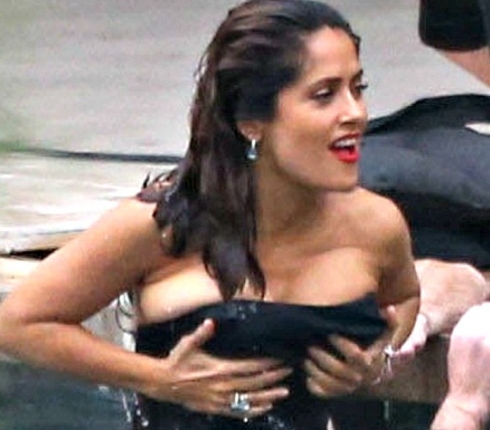 Η άτυχη στιγμή της Salma  Hayek