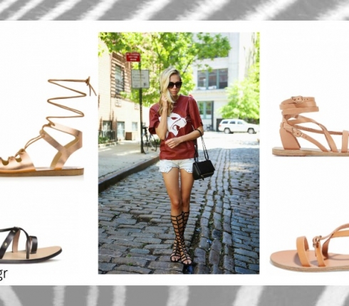 Μόδα Άνοιξη-Καλοκαίρι 2016 : Gladiator sandals, το must have σου για φέτος το καλοκαίρι