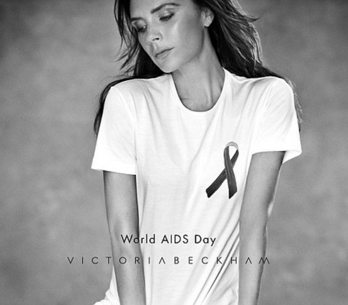 H Victoria Beckham στη μάχη κατά του AIDS