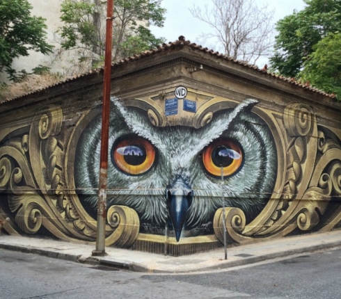 Wild Drawing: Γιατί η κουκουβάγια του Μεταξουργείου έγινε παγκόσμιο viral