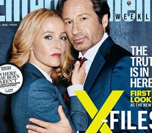Οι πράκτορες του X- Files μαζί στο εξώφυλλο του Entertainment Weekly