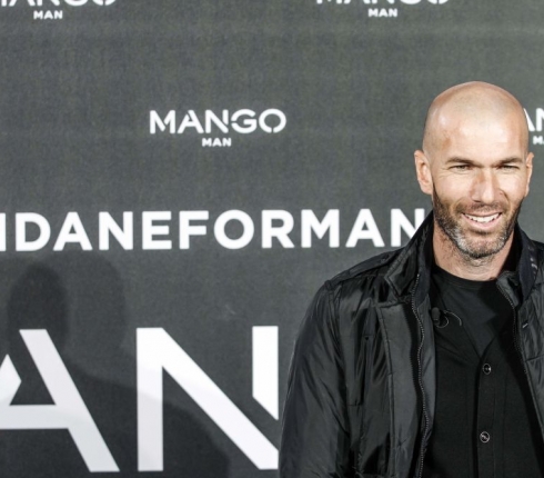 Ο γοητευτικός Zinedine Zidane στην παρουσίαση της Mango