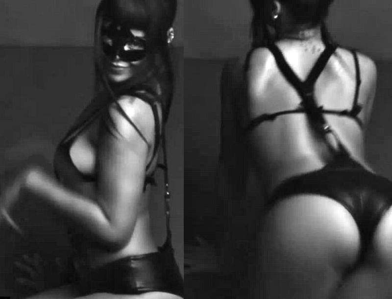 Rihanna: Δες τo προκλητικό video με S & M στολή και δερμάτινη μάσκα 