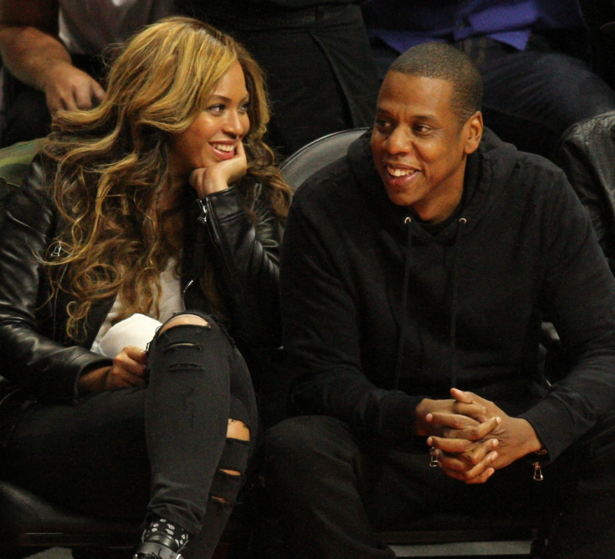 Beyonce- Jay Z: Δεν σταμάτησαν να γελάνε σε αγώνα μπάσκετ στο Los Angeles