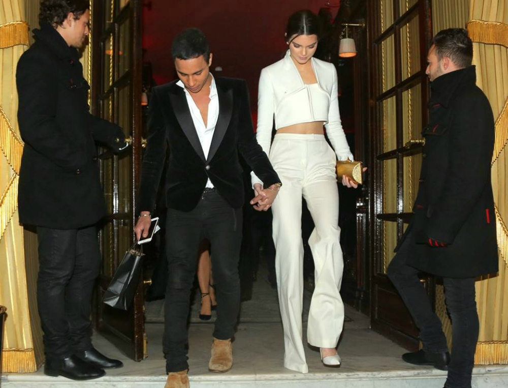 Kendall Jenner- Oliver Rousteing: Χεράκι χεράκι σε βραδινή έξοδο!