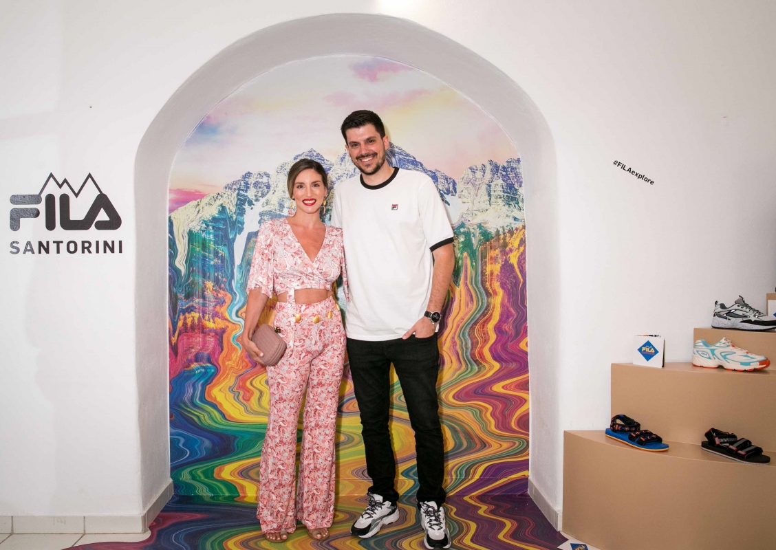 Η παρουσίαση της FILA Explore Collection στη Σαντορίνη Η παρουσίαση της FILA Explore Collection στη Σαντορίνη