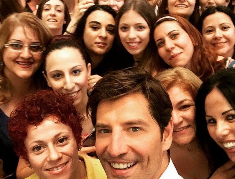 Σάκης Ρουβάς: Η selfie φωτογραφία από την Κύπρο