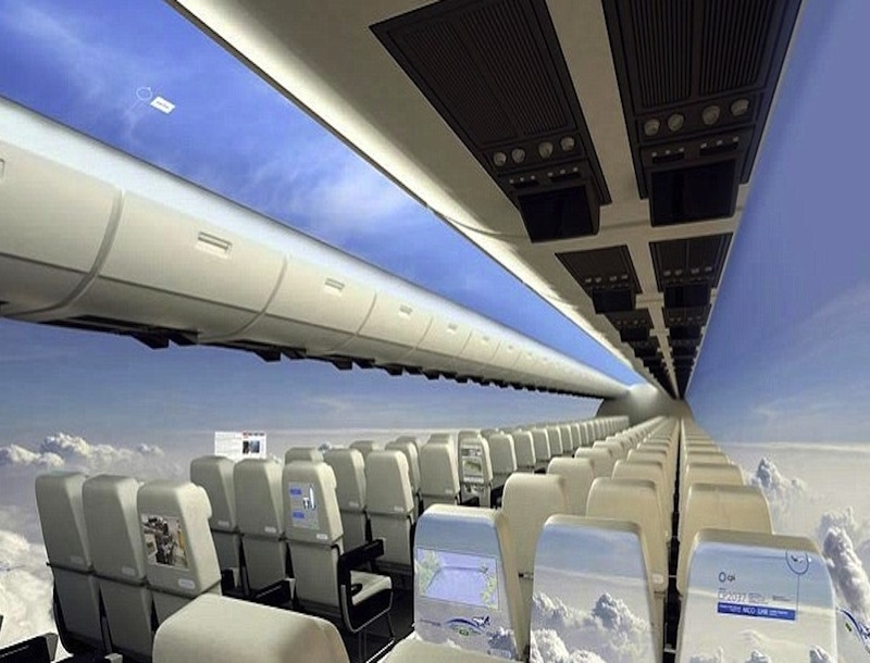 Είναι αυτό το μέλλον των πτήσεων; Έρχονται τα αεροπλάνα χωρίς παράθυρα! (βίντεο)