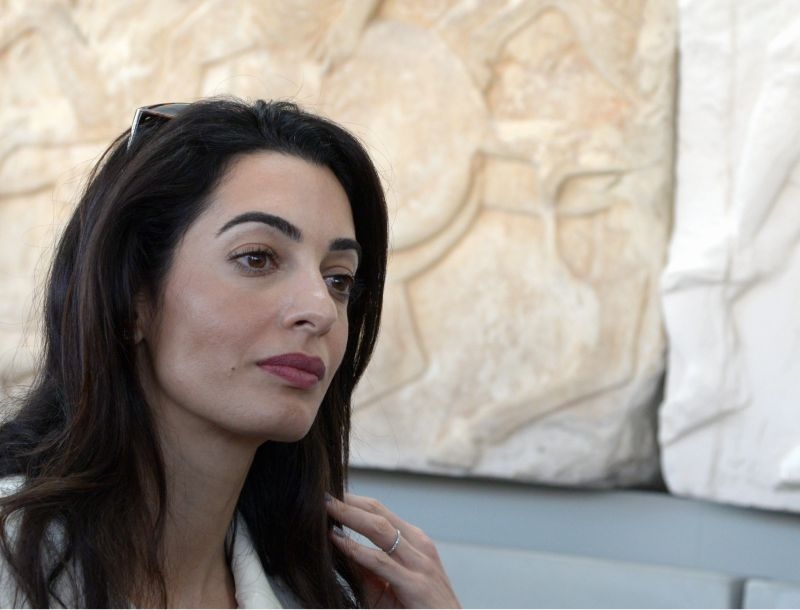 Amal Alamuddin: Τέλος η συνεργασία μαζί της για τα Γλυπτά του Παρθενώνα