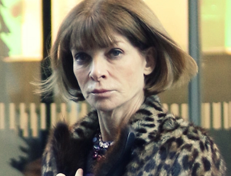 Anna Wintour: Η διευθύντρια της Vogue χωρίς τα Chanel γυαλιά ηλίου της!