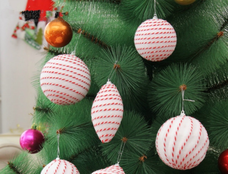 Φτιάξε Χριστουγεννιάτικες μπάλες με σπάγγους και μπαλόνια