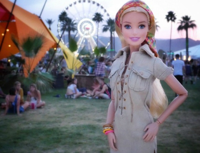 Ήταν και η Barbie στο φεστιβάλ Coachella