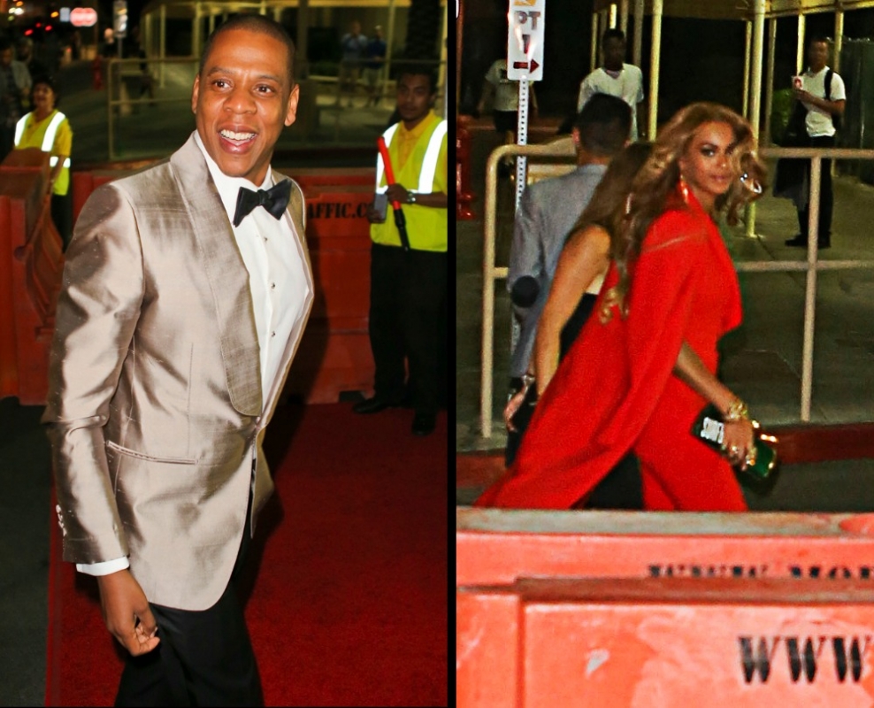 Jay-Z και Beyonce έκλεψαν τις εντυπώσεις  σε αγώνα πυγμαχίας στο Las Vegas