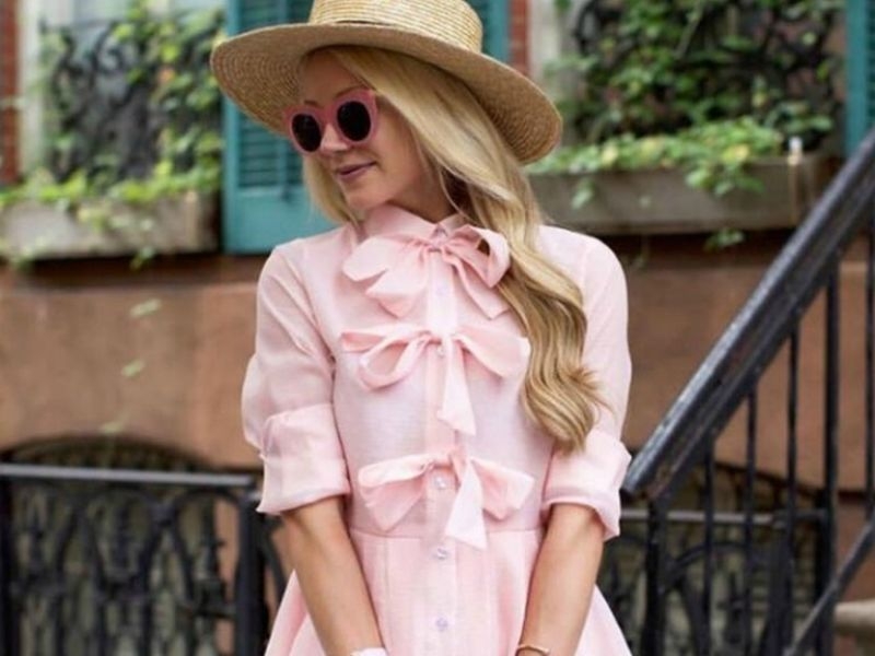 Get the look: Η Blair Eadie με total pink look και τον πιο girly αέρα!