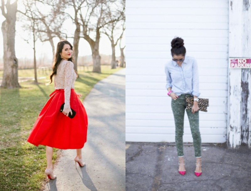 Pink Peonies: Το κορίτσι της διπλανής πόρτας σε street style ιστορίες