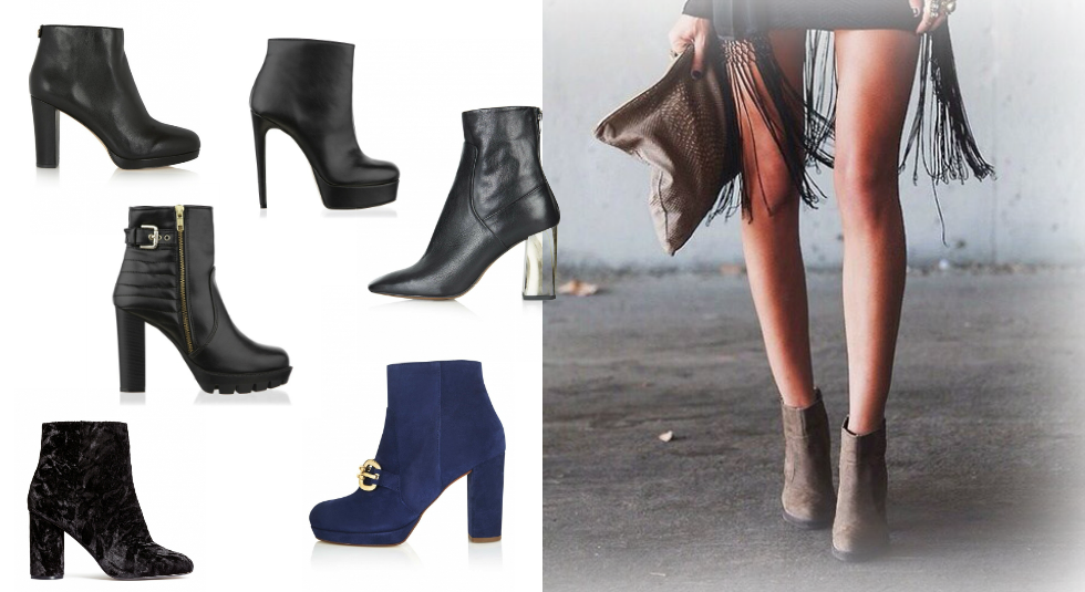 Μόδα χειμώνας 2016 : Πως να φορέσεις σωστά τα ankle boots με φορέματα