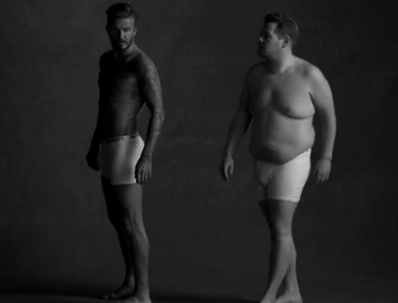 Ο James Corden τρολάρει τον David Beckham με εσώρουχα! (video)