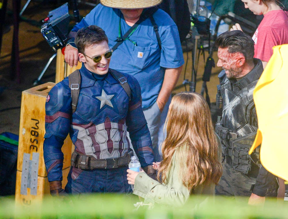 Captain America: O Chris Evans έχει κεφάκια στα γυρίσματα της ταινίας