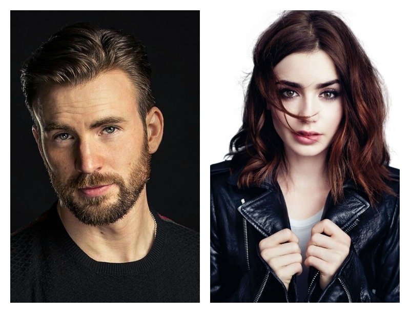 Chris Evans- Lily Collins: Νέος έρωτας στο Hollywood Chris Evans- Lily Collins: Νέος έρωτας στο Hollywood