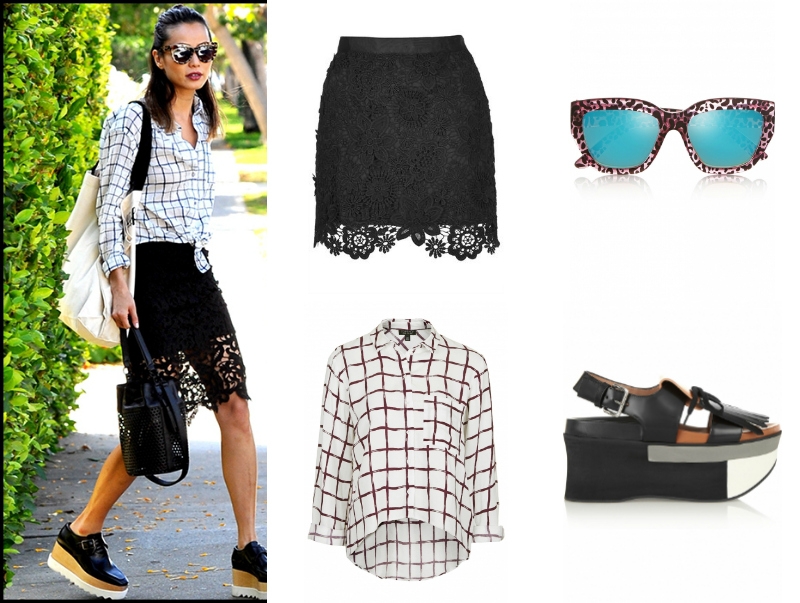 Copy the look : Η Jamie Chung απογειώνει το casual chic και σας καλεί να το αντιγράψετε