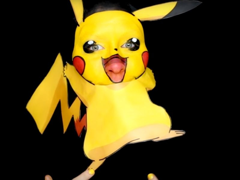 Η beauty blogger που μεταμορφώθηκε σε Pokemon! Η beauty blogger που μεταμορφώθηκε σε Pokemon!