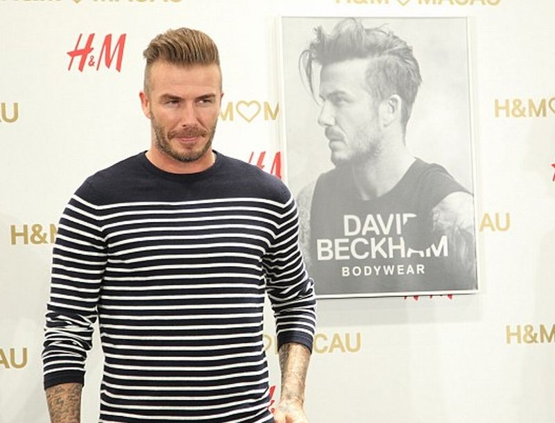 David Beckham: Sexy και casual στην παρουσίαση της Η&Μ