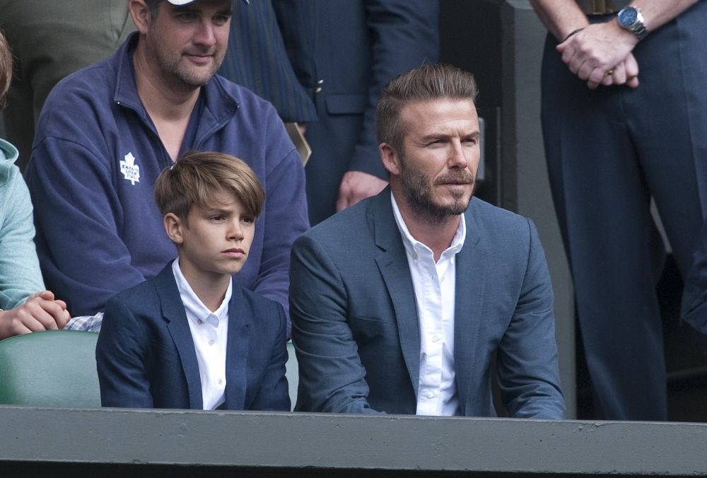 O David Beckham στο Wimbledon O David Beckham στο Wimbledon
