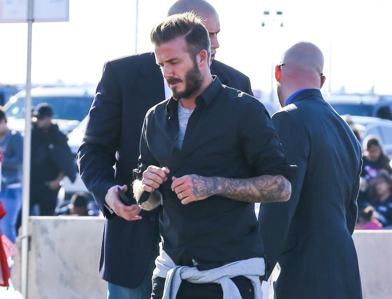 Θα έλειπε ο David Beckham από το Super Bowl; Όχι βέβαια...